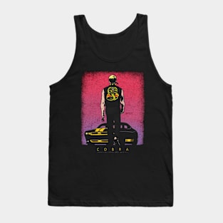 Cobra kai muscle car Tank Top